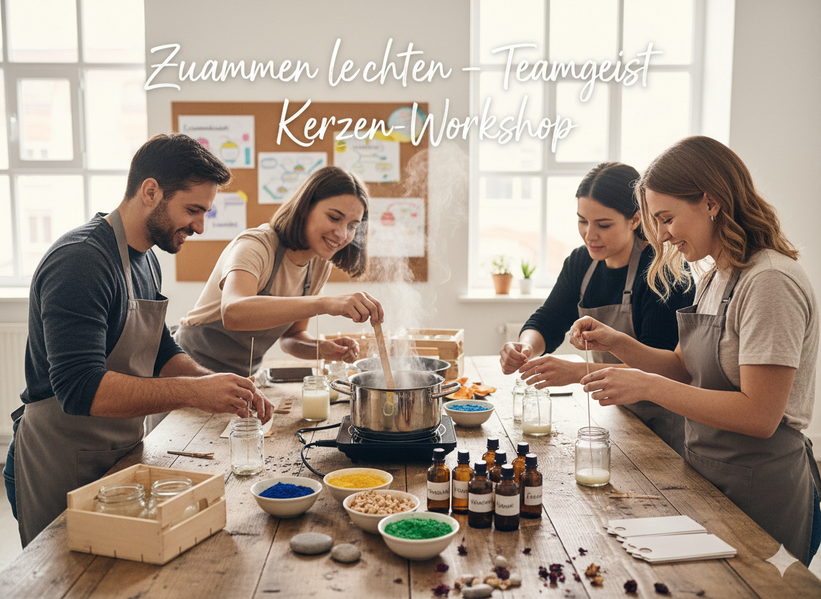 Teambuilding Kerzen-Workshop
